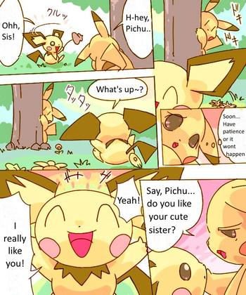 pikachu kiss pichu cover